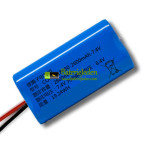 Baterie pro PLC HTK-18650-2600mAh-7,4V [Náhradní baterie]